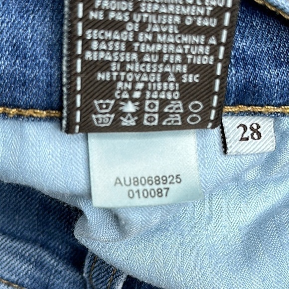 7 for all Mankind Skinny Crop and Roll - Picture 9 of 10